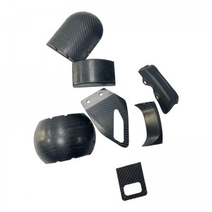 Múnlú saincheaptha Páirteanna uathoibríoch snáithín carbóin 3k 3k twill carbóin charr carranna